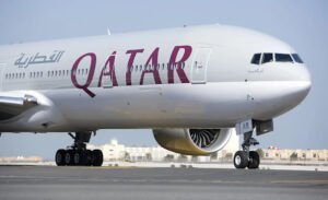 Incident Overview of Qatar Airways B787 Dreamliner Right main landing gear wheels sunk into drain - THE AVIATION NEWS